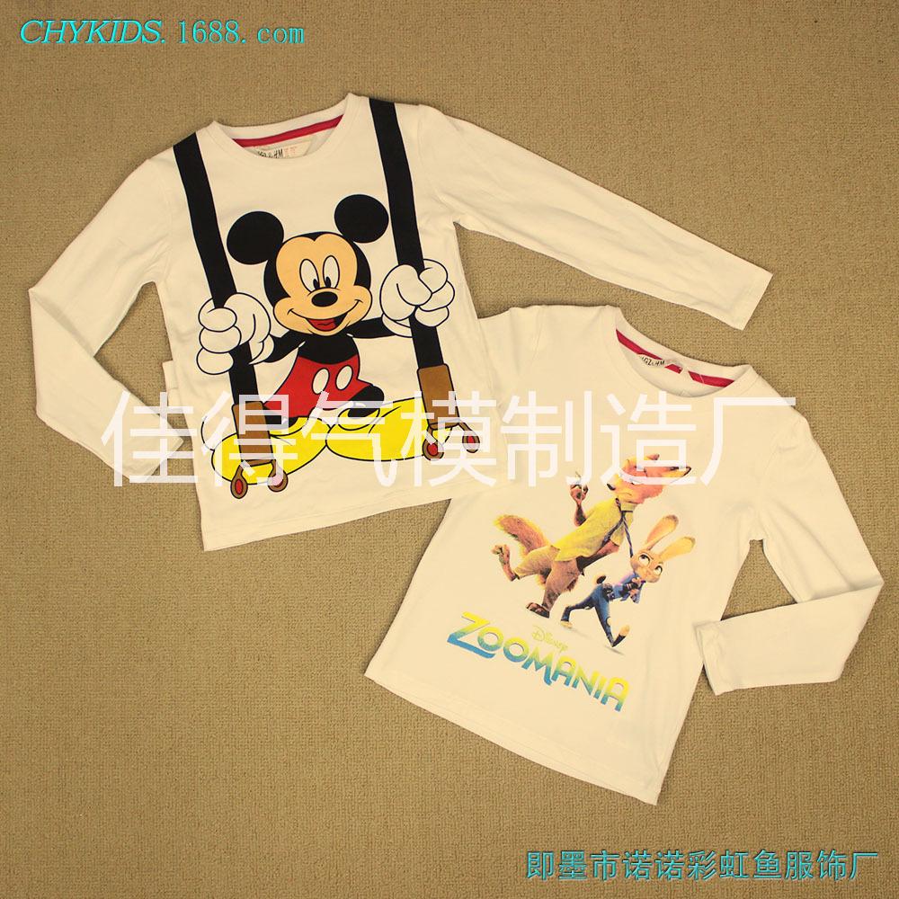 2017新款女童T恤米奇兒童裝中小童全棉上衣 韓版品牌外單批發(fā)
