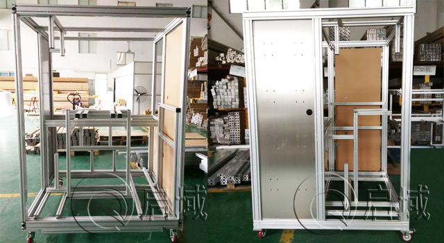 工業(yè)鋁型材框架圖片/工業(yè)鋁型材框架樣板圖 (3)