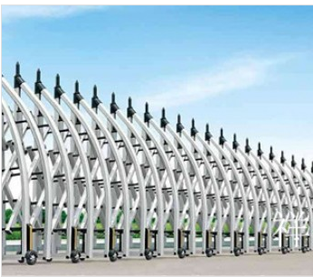 伸縮門圖片/伸縮門樣板圖 (2)