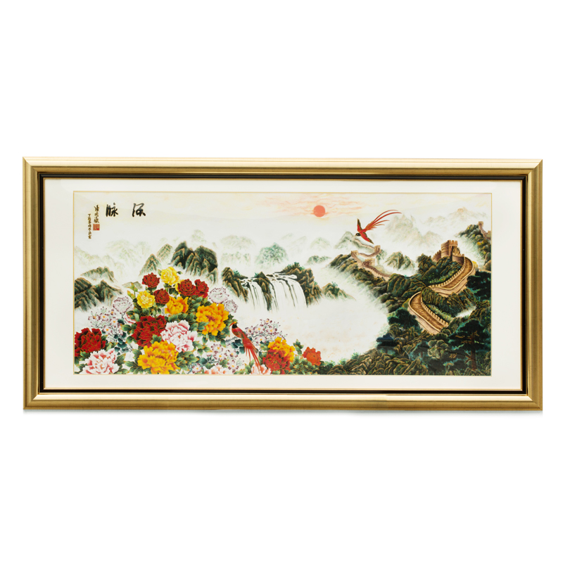 景泰藍(lán)畫圖片/景泰藍(lán)畫樣板圖 (1)