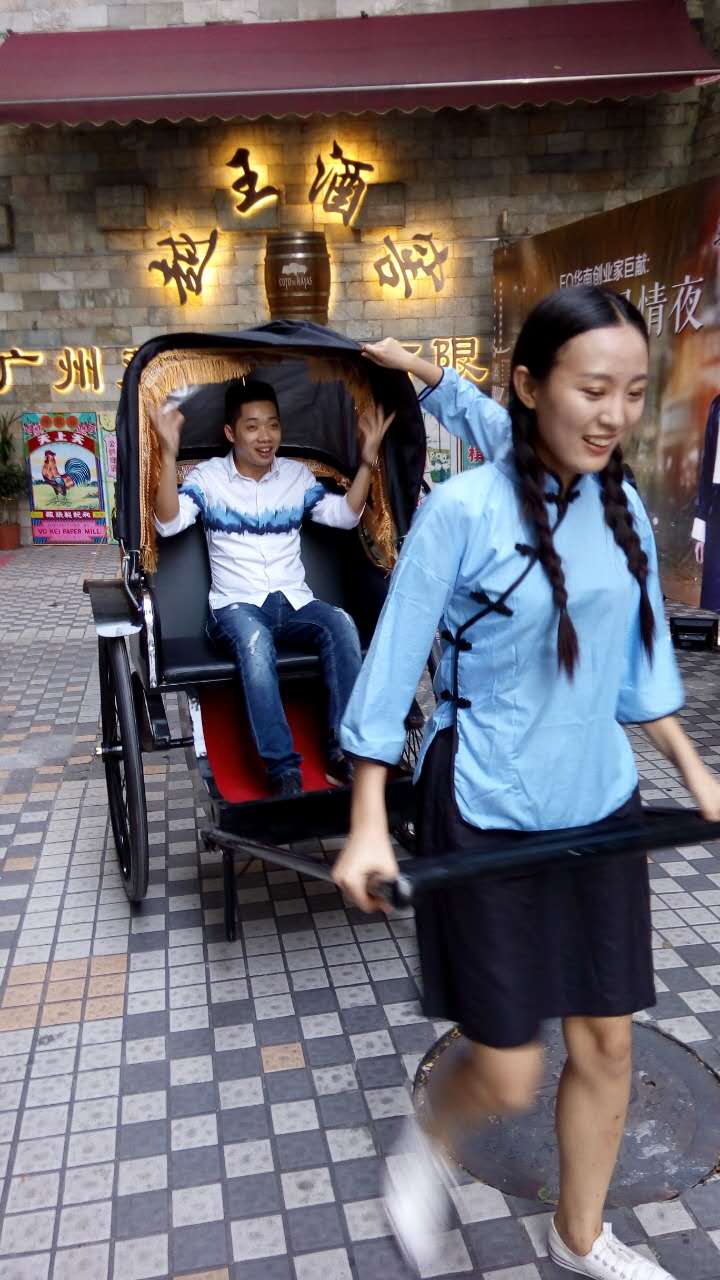 黃包車(chē)圖片/黃包車(chē)樣板圖 (1)
