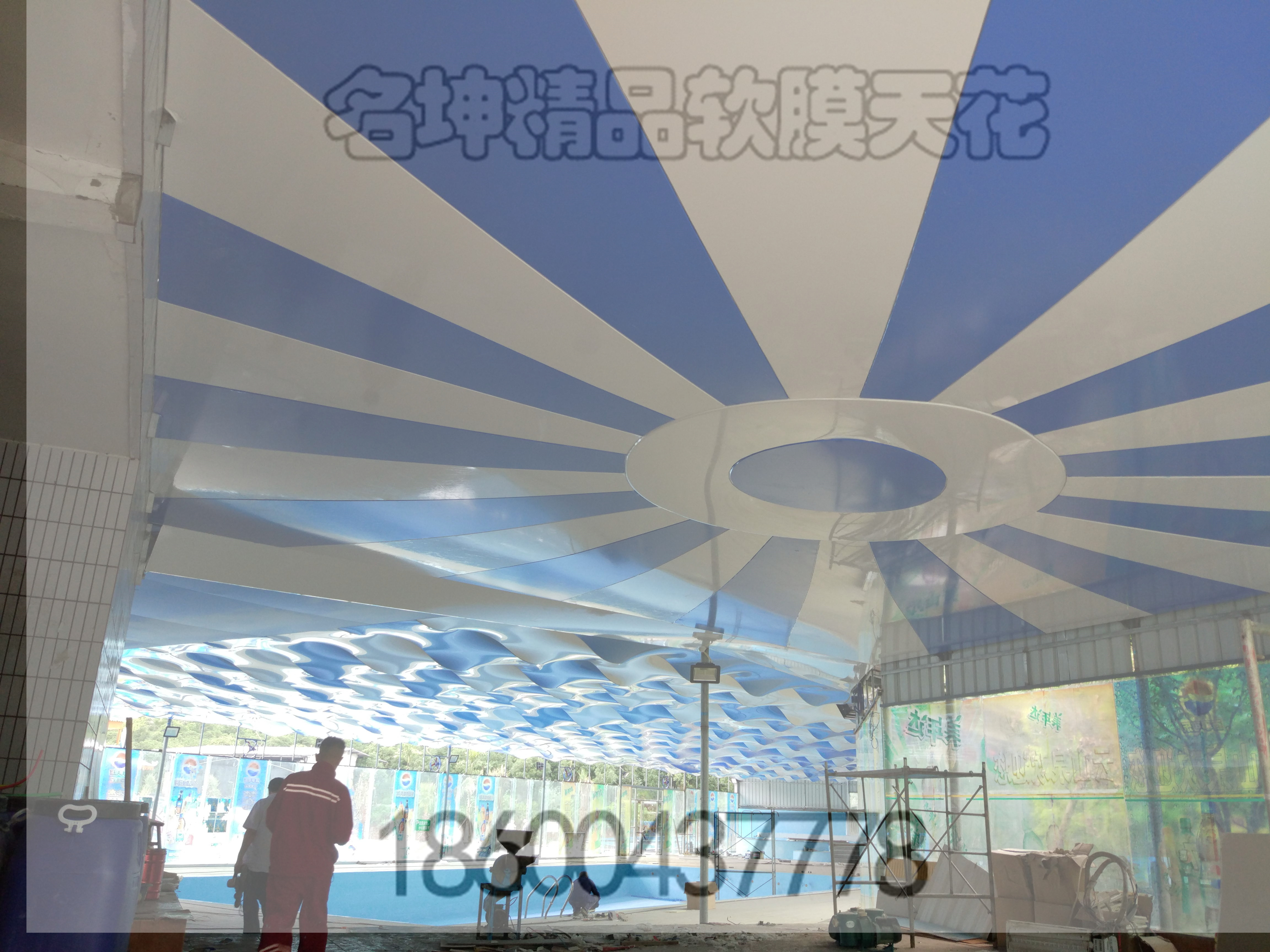 軟膜天花 拉蓬天花圖片/軟膜天花 拉蓬天花樣板圖 (4)