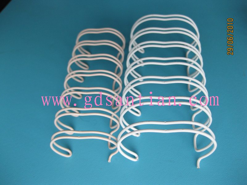 裝訂ＹＯ雙線鐵圈金色34孔古銅色古銅色裝訂鐵圈A4彩色掛歷圈臺歷環(huán)3:1 裝訂線圈