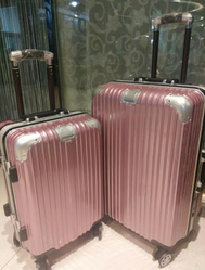 2017新款韓版拉桿箱鋁框淺框萬向輪20寸登機(jī)箱24寸旅行防刮拉
