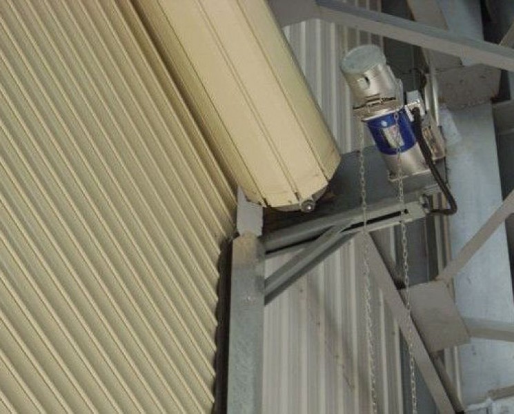 電動鋁合金卷閘門圖片/電動鋁合金卷閘門樣板圖 (1)