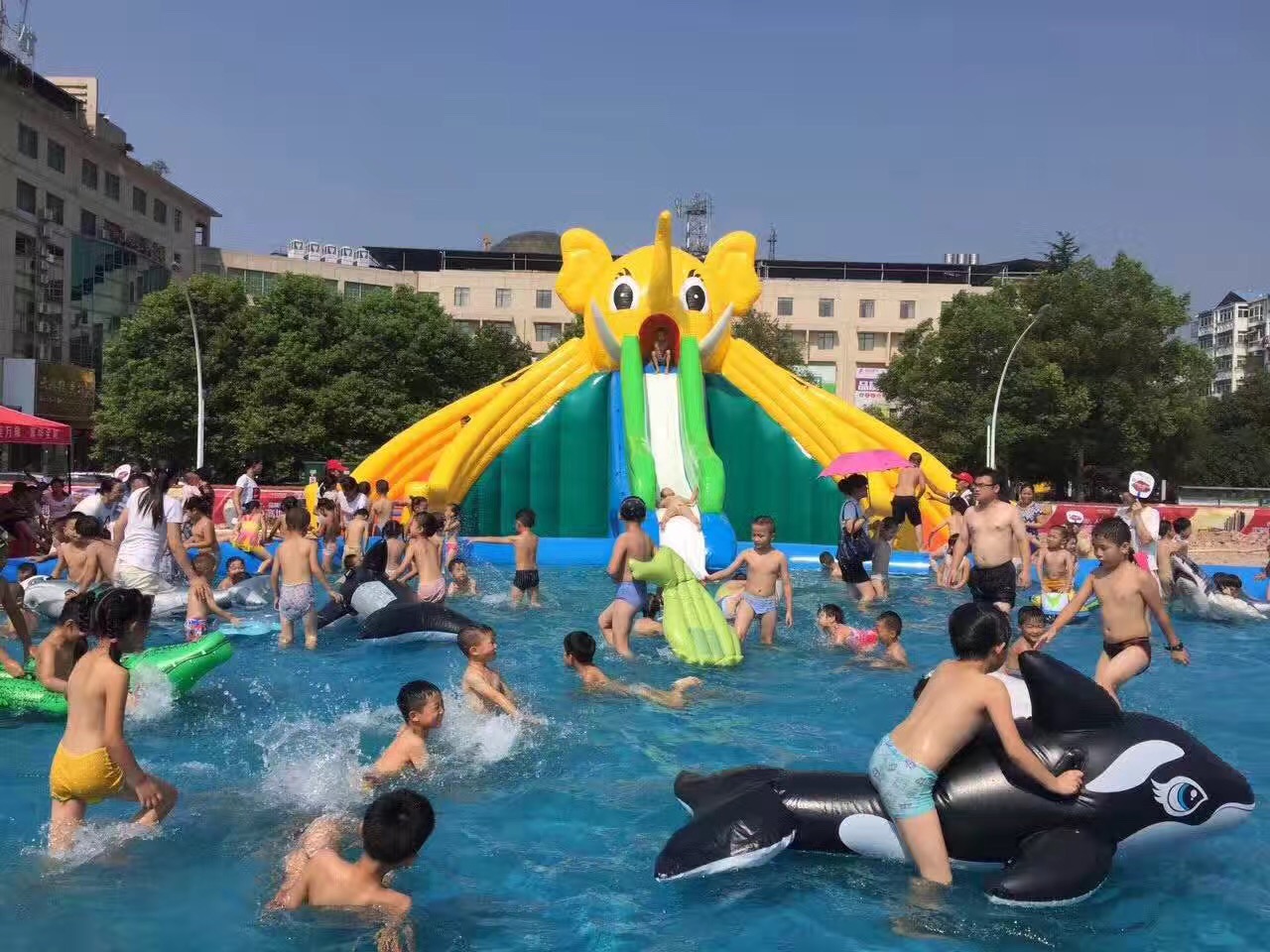 水上滑梯圖片/水上滑梯樣板圖 (3)