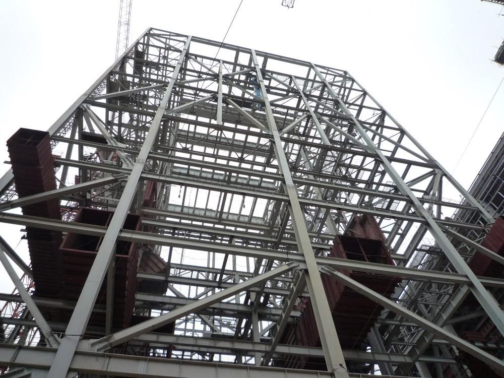 鍋爐鋼架 中琦鍋爐鋼架 山東中琦鍋爐鋼架