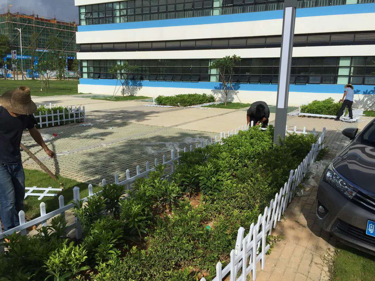 草坪圍欄圖片/草坪圍欄樣板圖 (2)