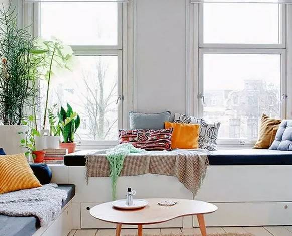 想要臥室舒服，飄窗少不了