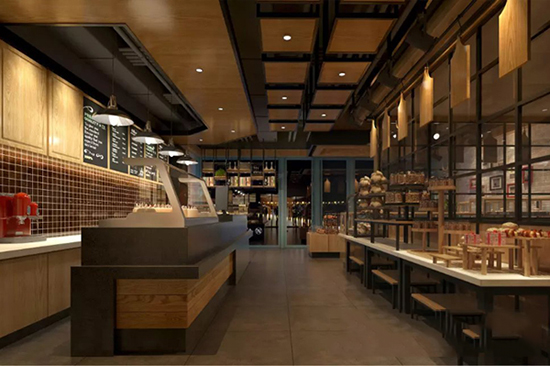 甜品店裝修圖片/甜品店裝修樣板圖 (2)