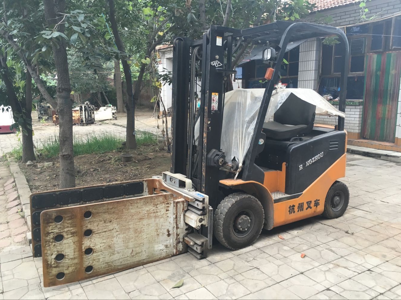 軟包夾 夾包器叉車圖片/軟包夾 夾包器叉車樣板圖 (3)