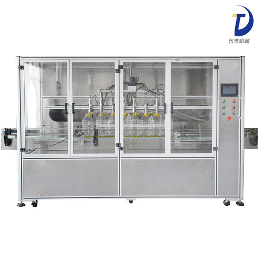 自流式發(fā)動機冷卻防凍液灌裝機圖片