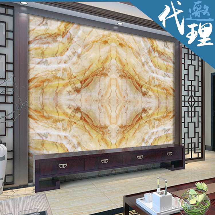 圖案逼真色彩艷麗建夢背景墻圖片