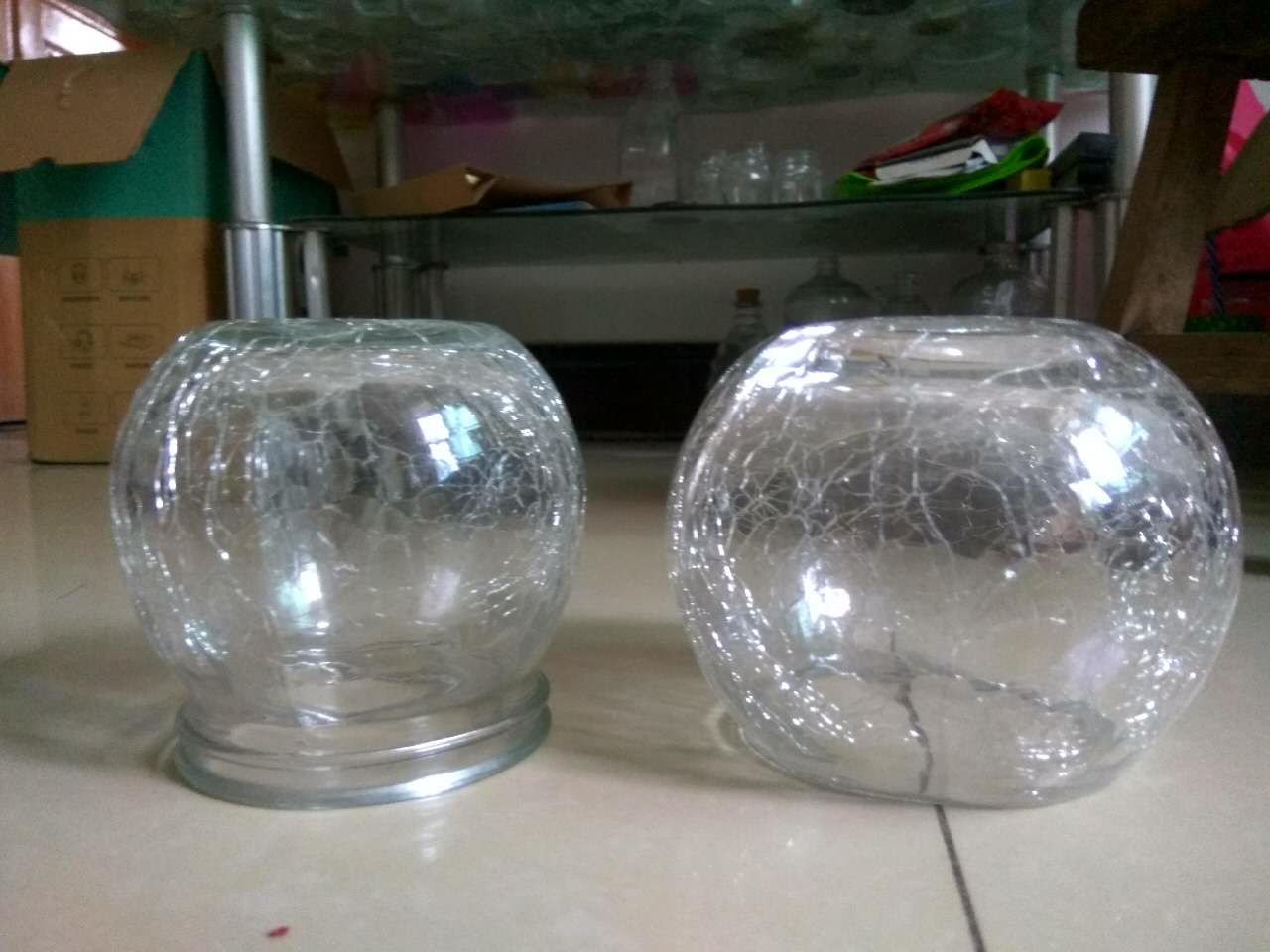 廠家直銷裂紋瓶玻璃杯圖片/廠家直銷裂紋瓶玻璃杯樣板圖 (2)