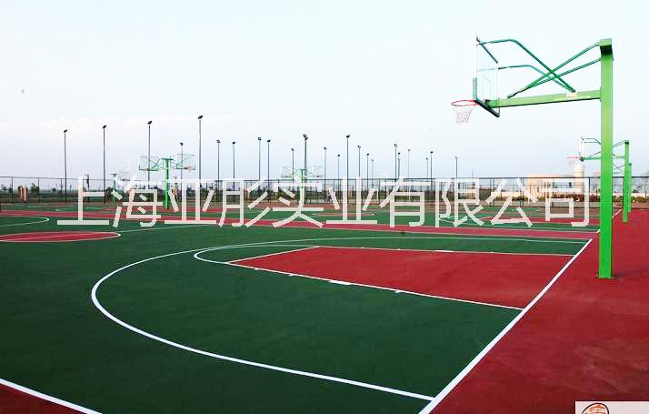 塑膠籃球場(chǎng)圖片/塑膠籃球場(chǎng)樣板圖 (2)