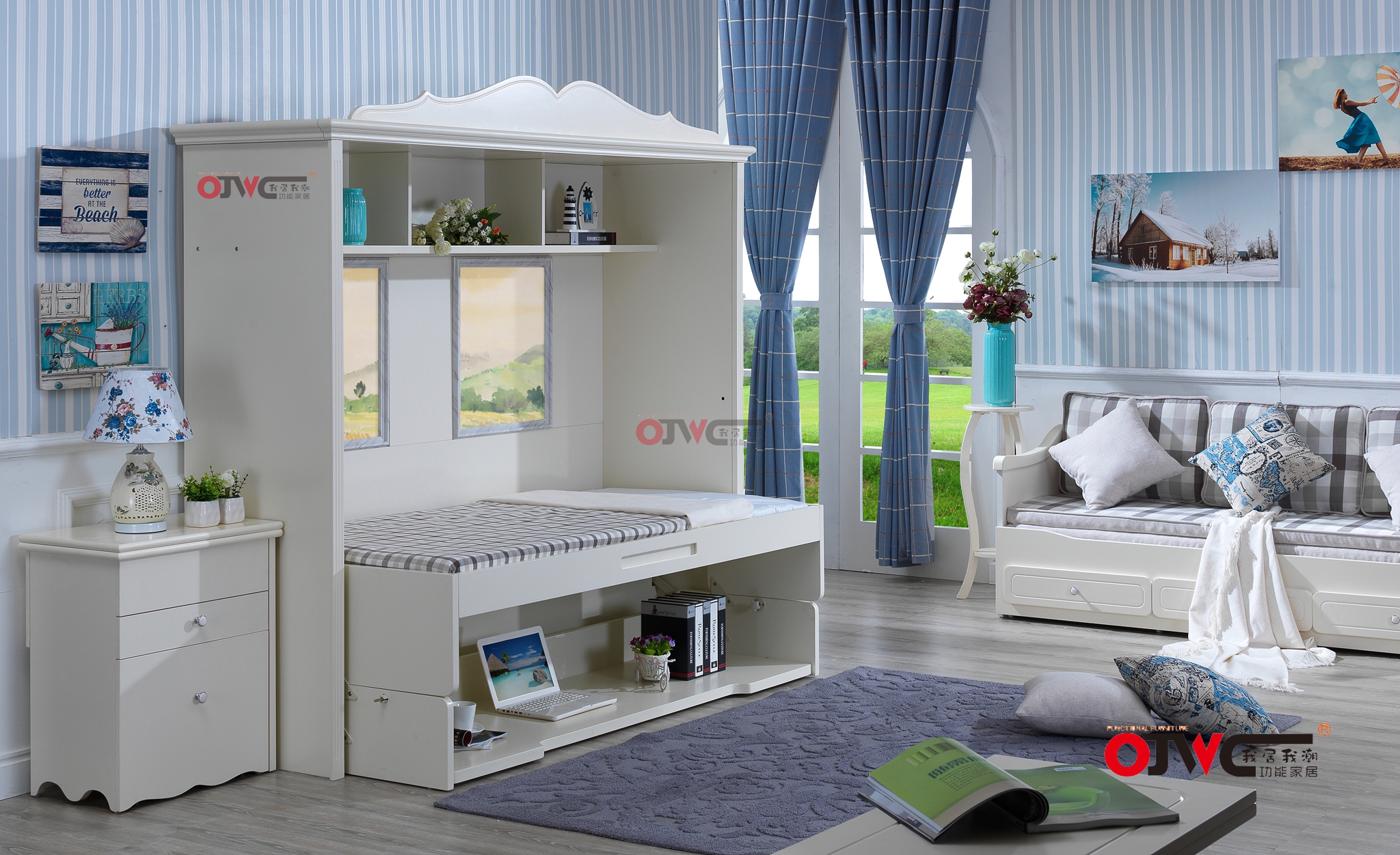 空間大師 隱形床 壁床 鋼琴床