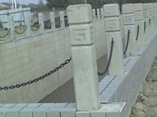 水泥橋梁欄桿圖片