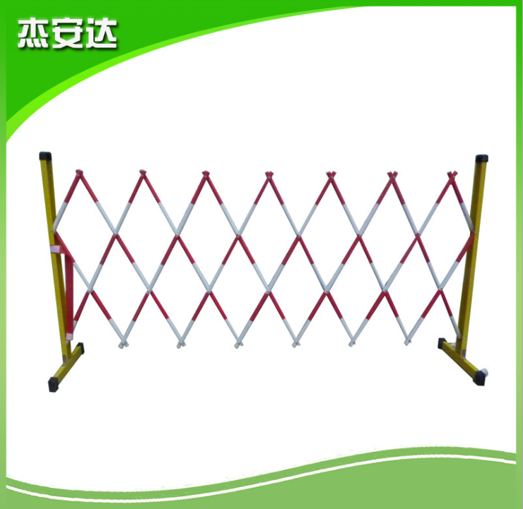 絕緣管式伸縮圍欄 安全絕緣圍欄圖片