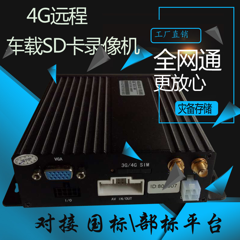 4G远程车载SD卡录像机图片