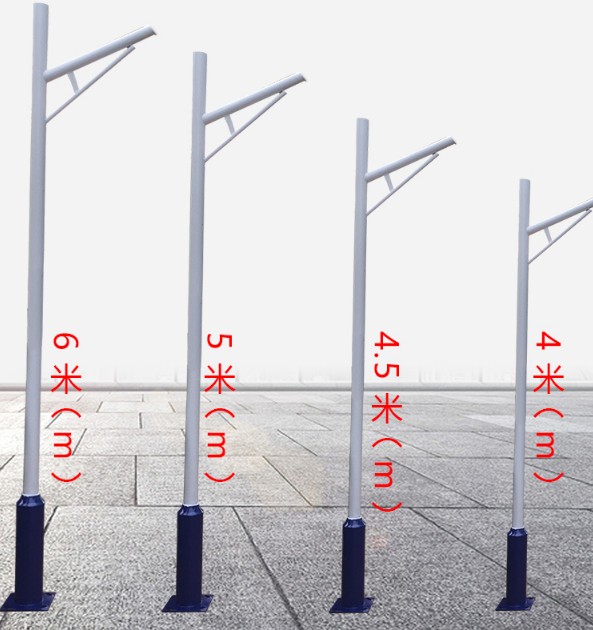 4米led路燈圖片/4米led路燈樣板圖 (2)