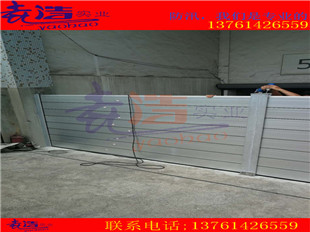 地下車庫入口裝鋁合金防汛擋水板圖片