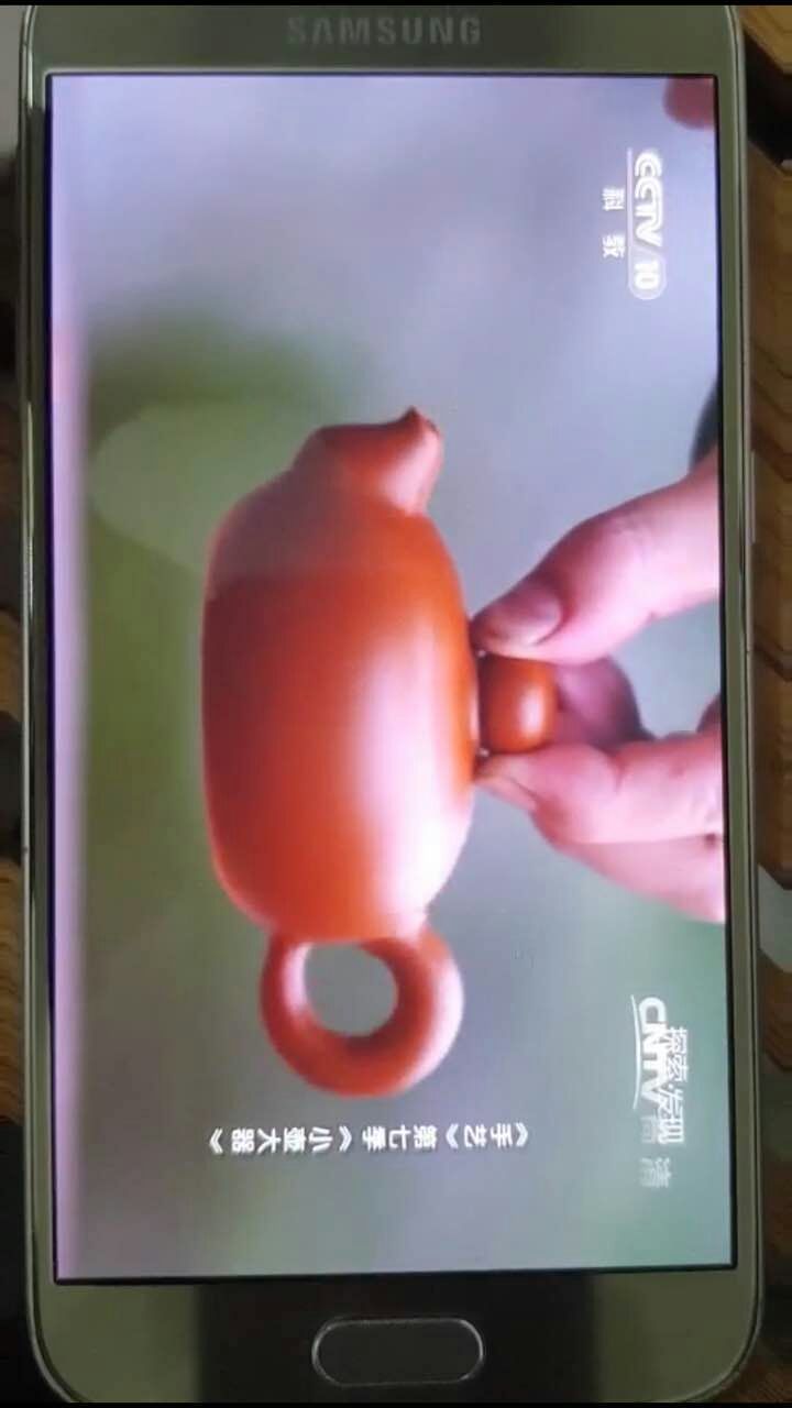 張奕培手拉壺貴妃壺，提蓋能旋轉(zhuǎn)