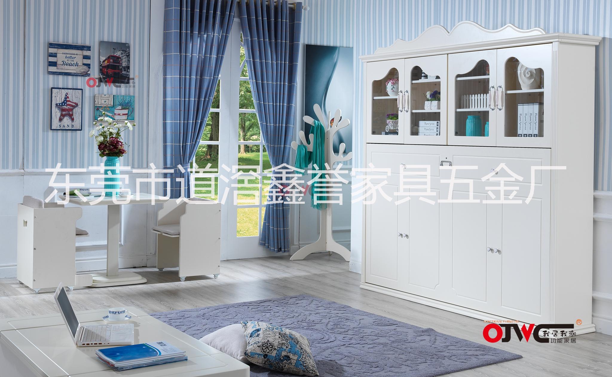 多功能隱形床，壁床，翻板床，圖片