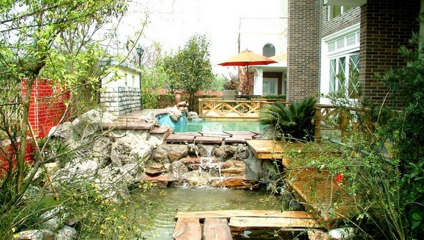 錦鯉魚池建造圖片/錦鯉魚池建造樣板圖 (3)