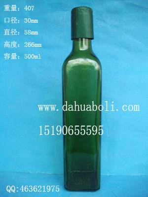 橄欖油玻璃瓶圖片/橄欖油玻璃瓶樣板圖 (1)