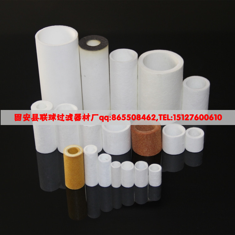 供應(yīng)環(huán)保檢測(cè)濾芯一次性耗材過濾管 尾氣檢測(cè)濾芯，玻纖燒結(jié)濾芯