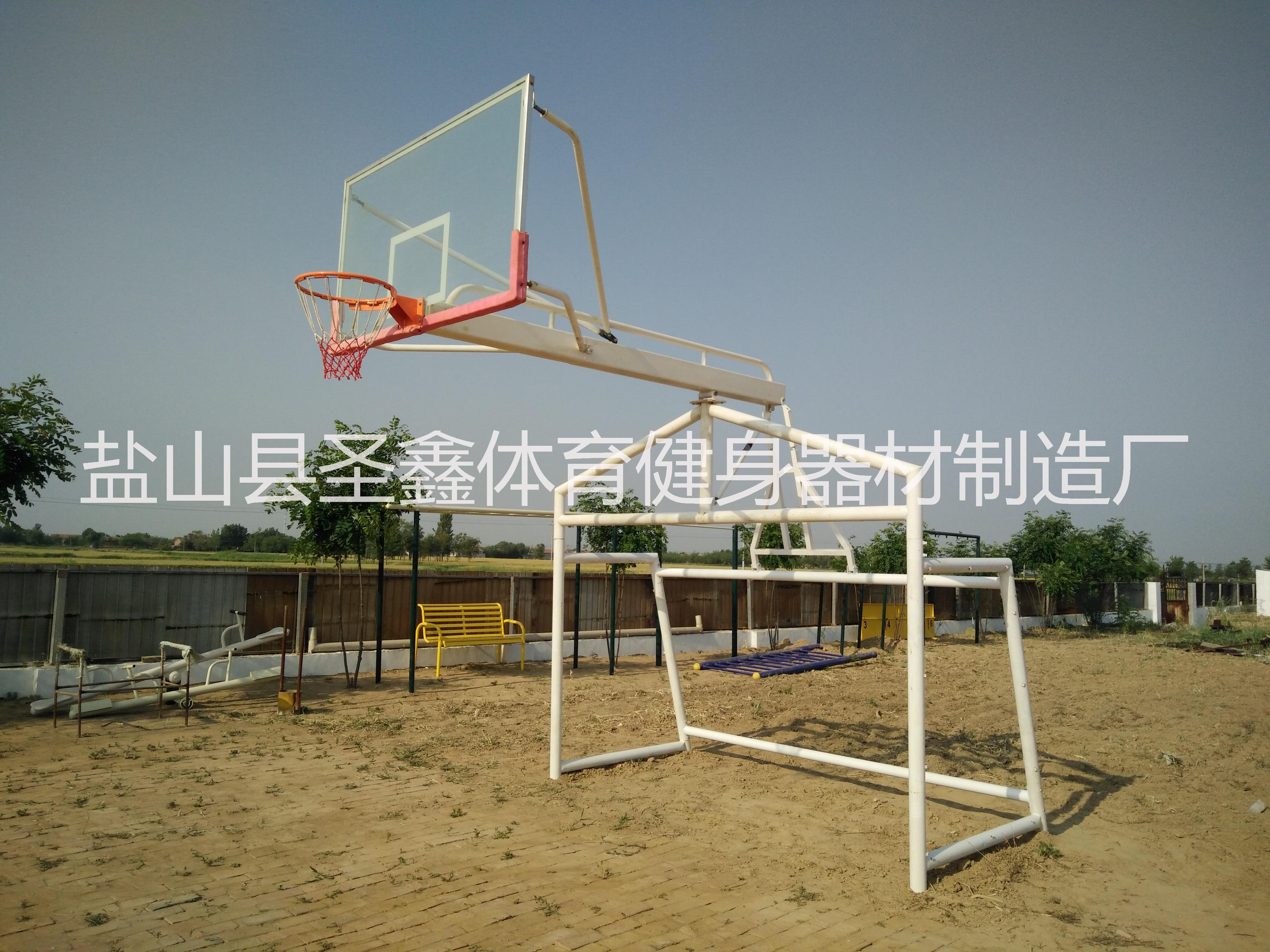 籠式足球門 二合一足球門 籃球架圖片