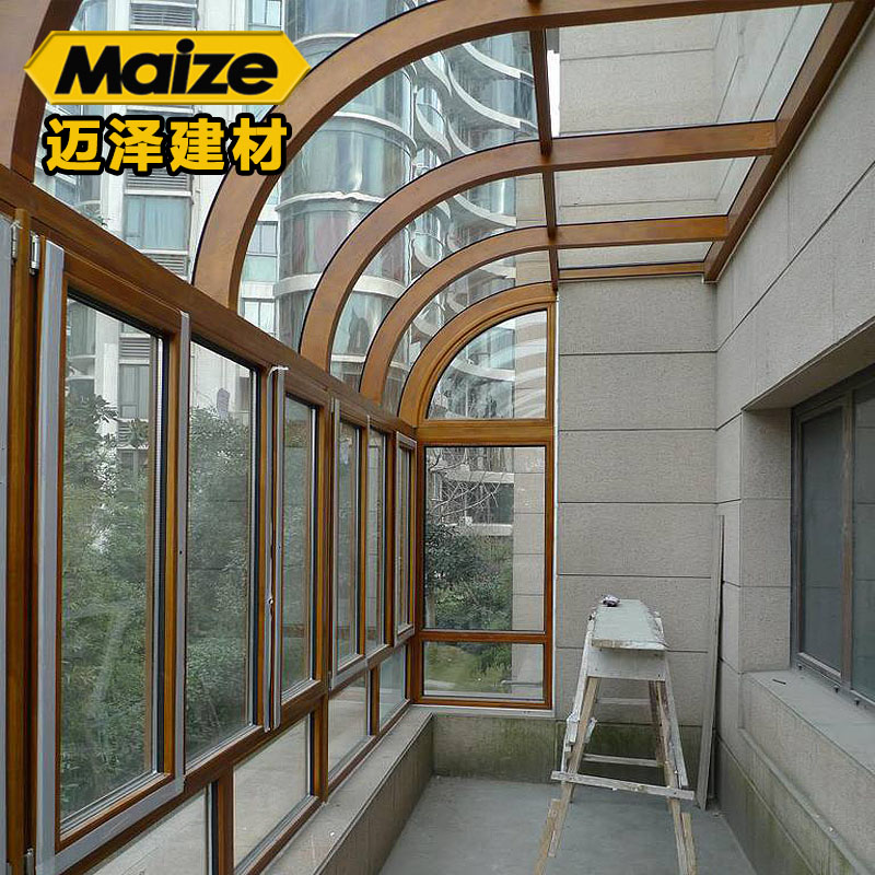 廠家定制別墅隔音隔熱鋁合金陽光房圖片