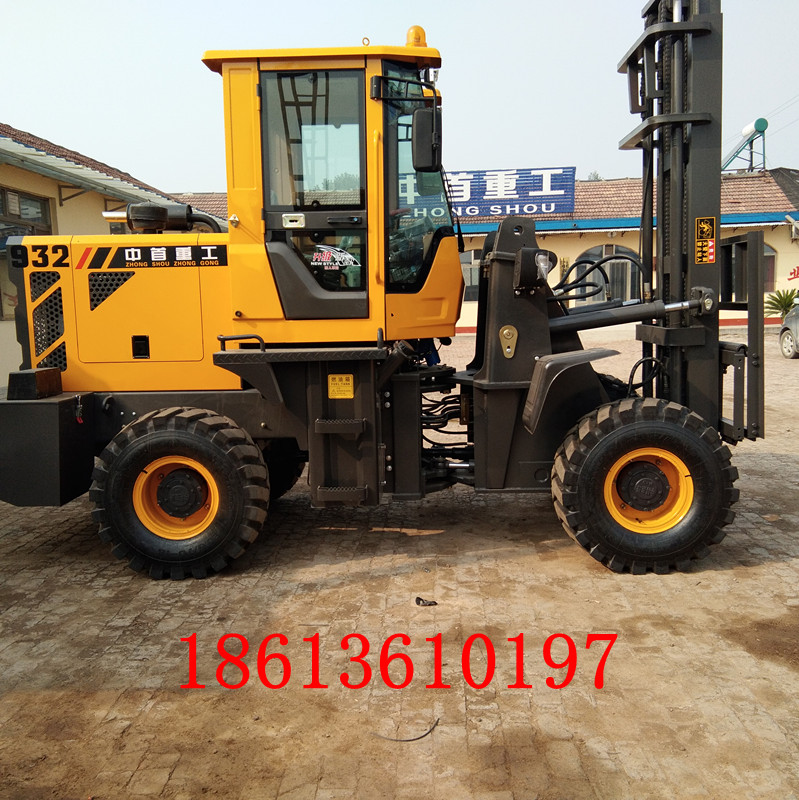 四驅越野叉車圖片/四驅越野叉車樣板圖 (3)