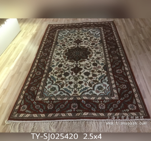 真絲手工地毯圖片/真絲手工地毯樣板圖 (1)