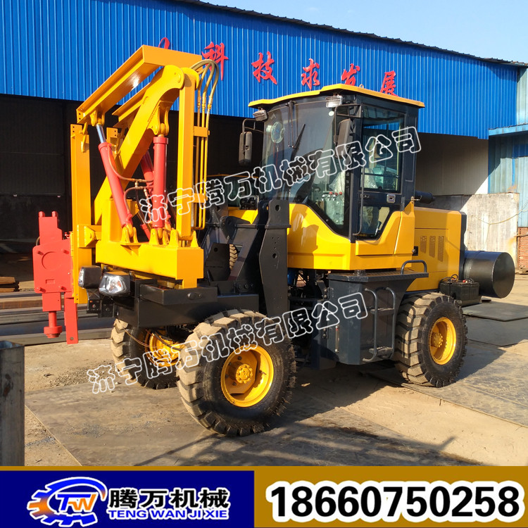 裝載護(hù)欄打樁機(jī) 公路護(hù)欄打樁機(jī)  高速公路護(hù)欄打樁機(jī)