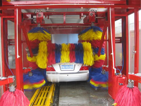 隧道連續(xù)式洗車(chē)機(jī)圖片/隧道連續(xù)式洗車(chē)機(jī)樣板圖 (1)