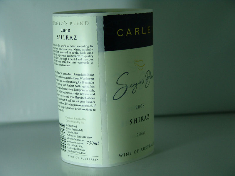 紅酒不干膠標(biāo)簽圖片/紅酒不干膠標(biāo)簽樣板圖 (2)