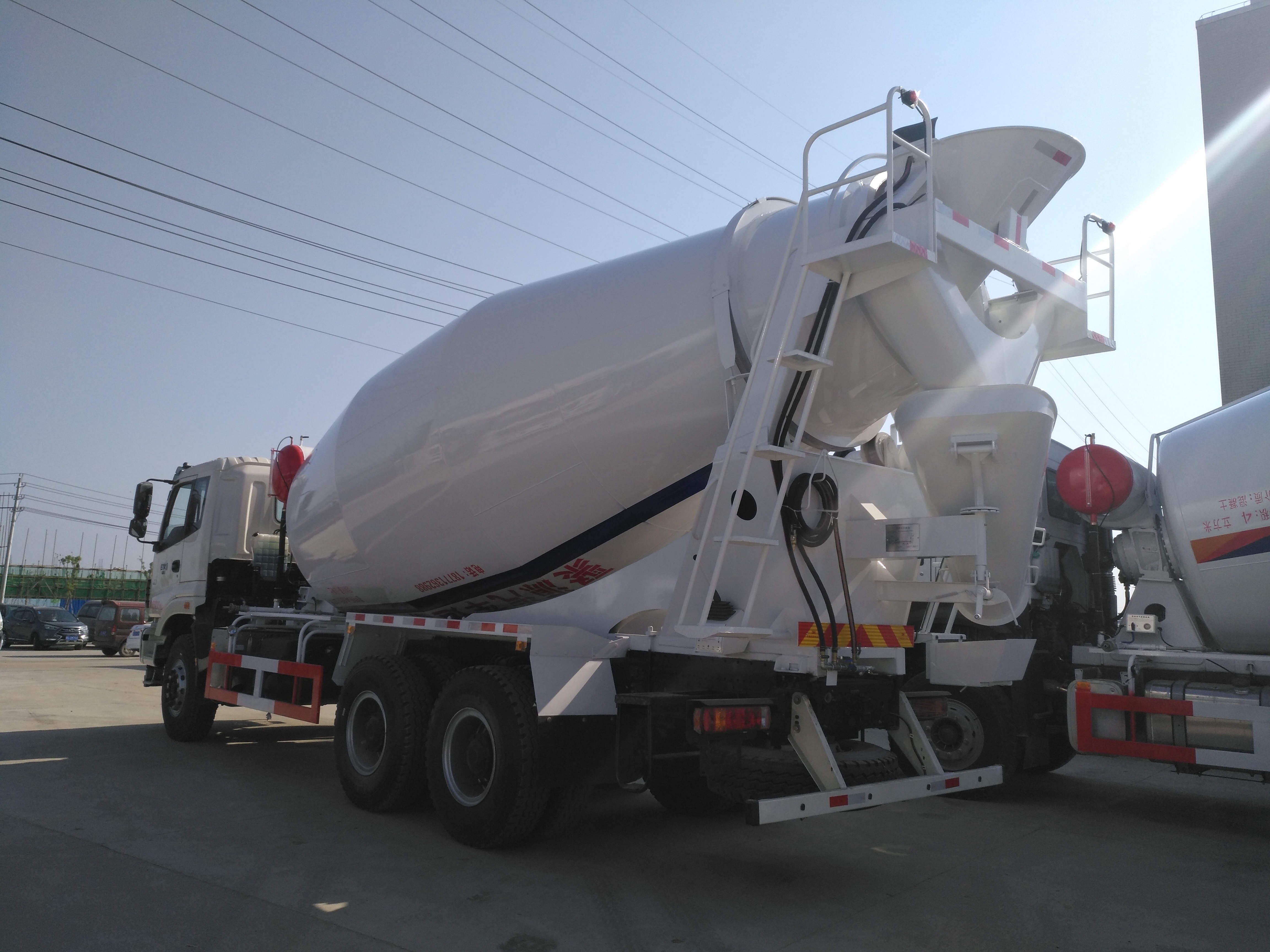 混凝土攪拌罐車圖片/混凝土攪拌罐車樣板圖 (4)