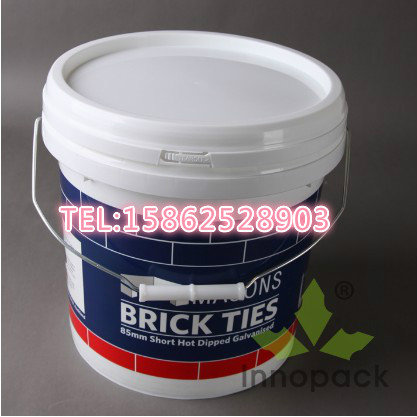 供應全新PP大口10L塑料桶 10L塑料桶 10公升KG塑料桶 可印刷定制