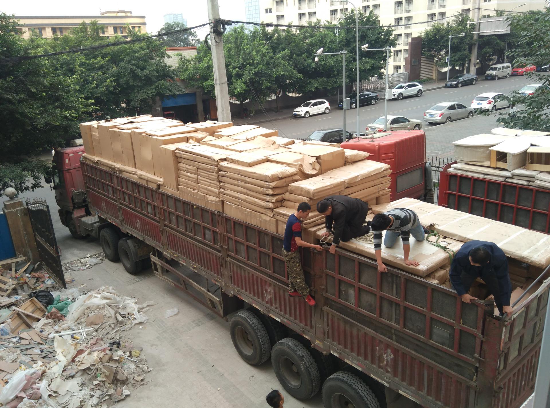 九宮廟搬家公司電話遷廠搬家圖片