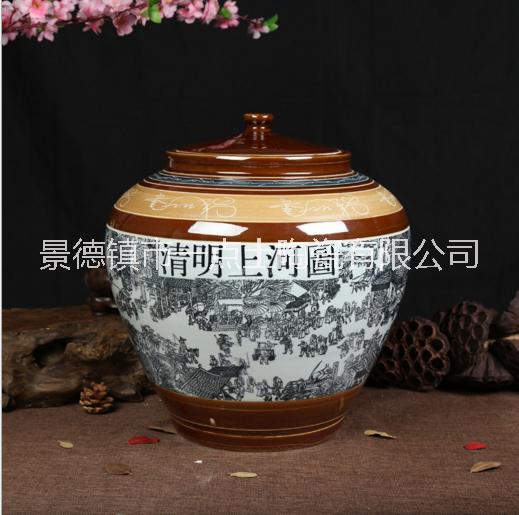 景德鎮(zhèn)陶瓷50斤米缸生產(chǎn)廠家批發(fā)圖片/景德鎮(zhèn)陶瓷50斤米缸生產(chǎn)廠家批發(fā)樣板圖 (3)