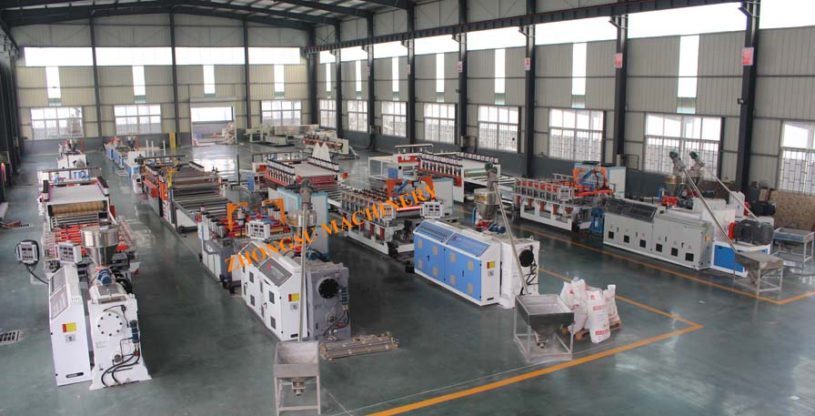 pvc結皮發(fā)泡板生產(chǎn)線 pvc結皮發(fā)泡板生產(chǎn)線1 pvc家具板生產(chǎn)線