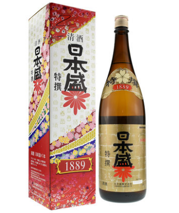 日本盛特選本釀造清酒圖片