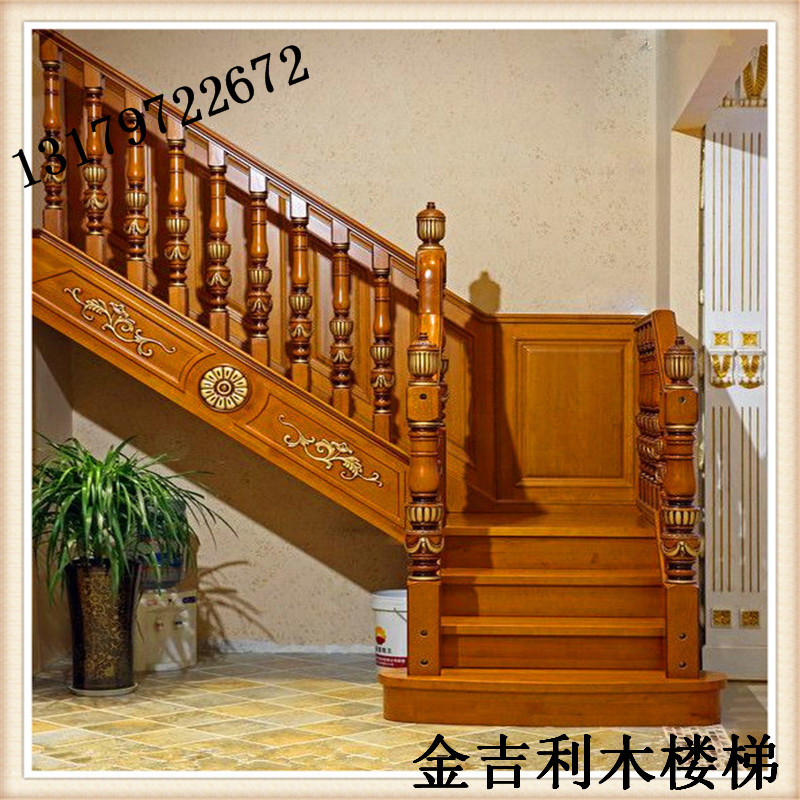 實(shí)木樓梯立柱圖片/實(shí)木樓梯立柱樣板圖 (1)