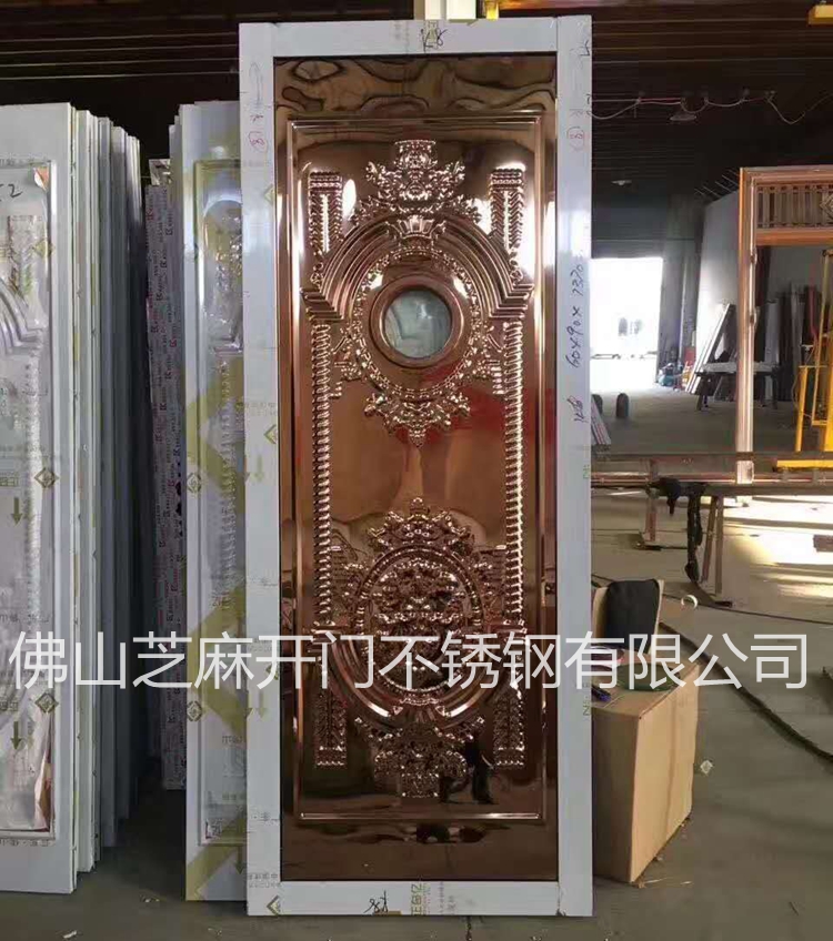 芝麻開門 新款KTV門，專業(yè)生產(chǎn)豪華不銹鋼KTV包房門，不銹鋼包廂門廠家，會所不銹鋼門供應商