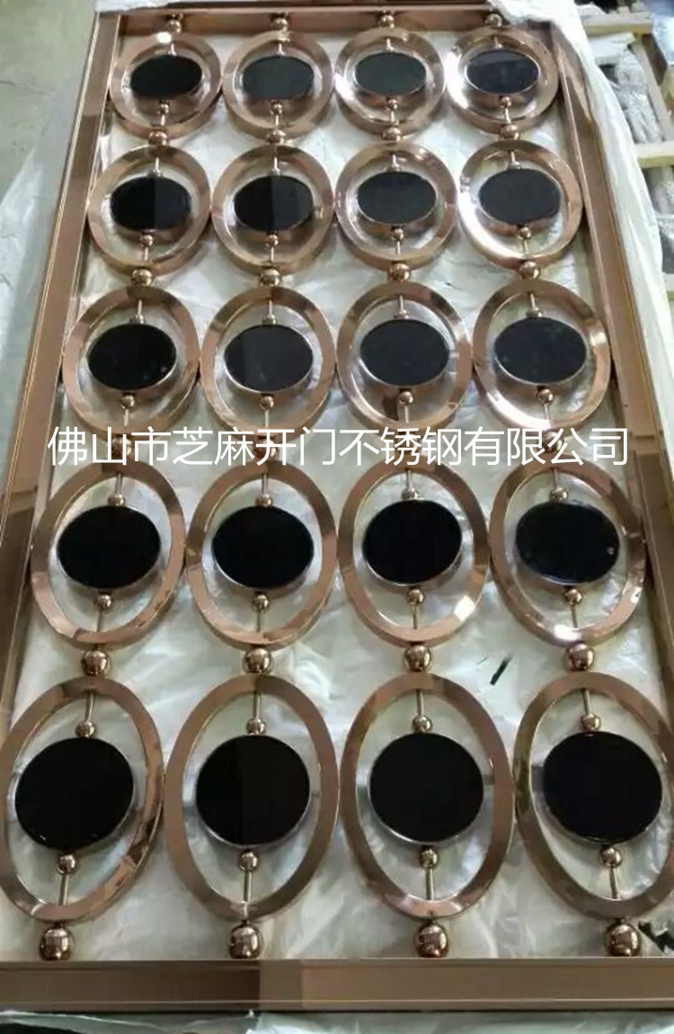 不銹鋼古銅屏風圖片/不銹鋼古銅屏風樣板圖 (3)