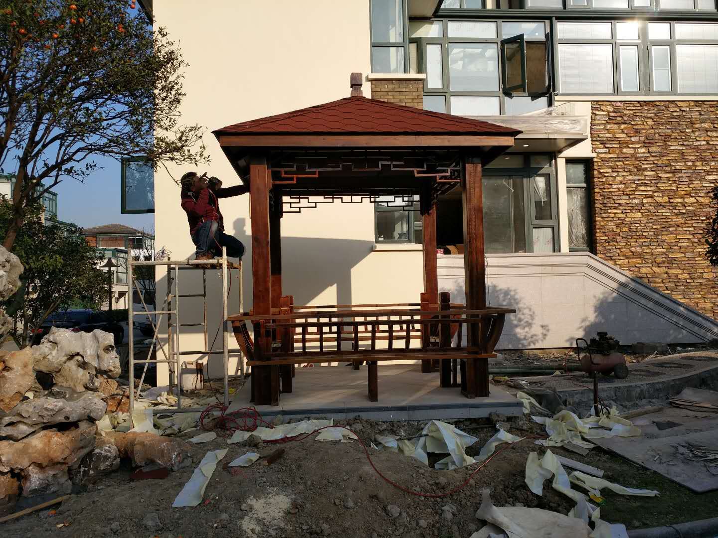 景觀長(zhǎng)廊圖片