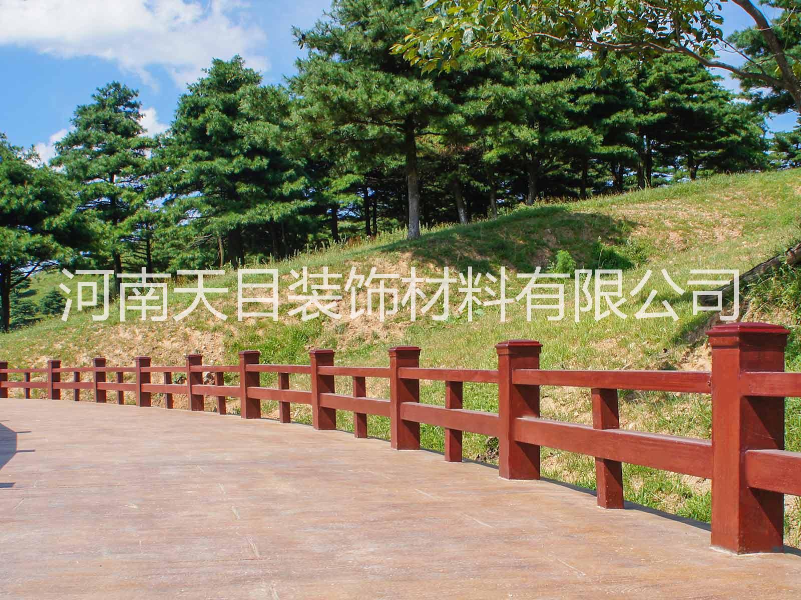 水泥仿木護(hù)欄圖片/水泥仿木護(hù)欄樣板圖 (1)