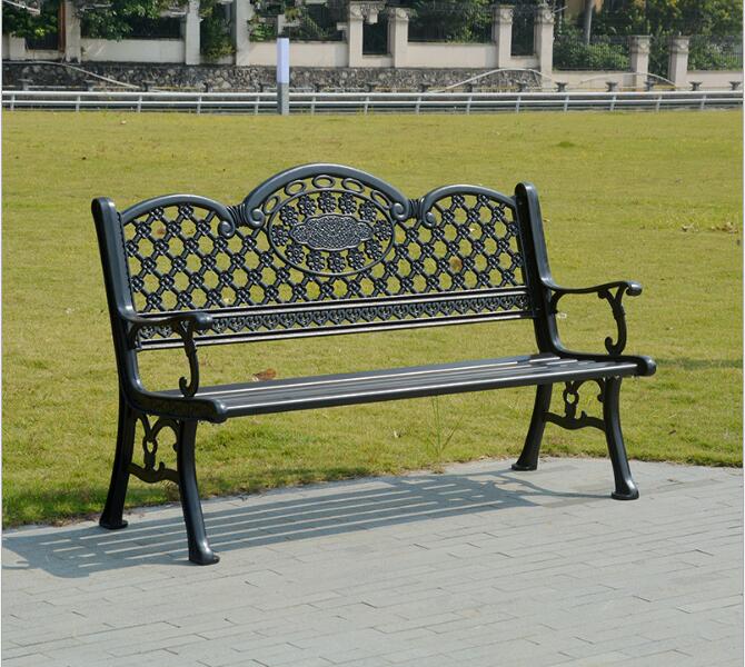 戶外休閑座椅廠家,金屬室外長椅,*休憩鐵藝長椅