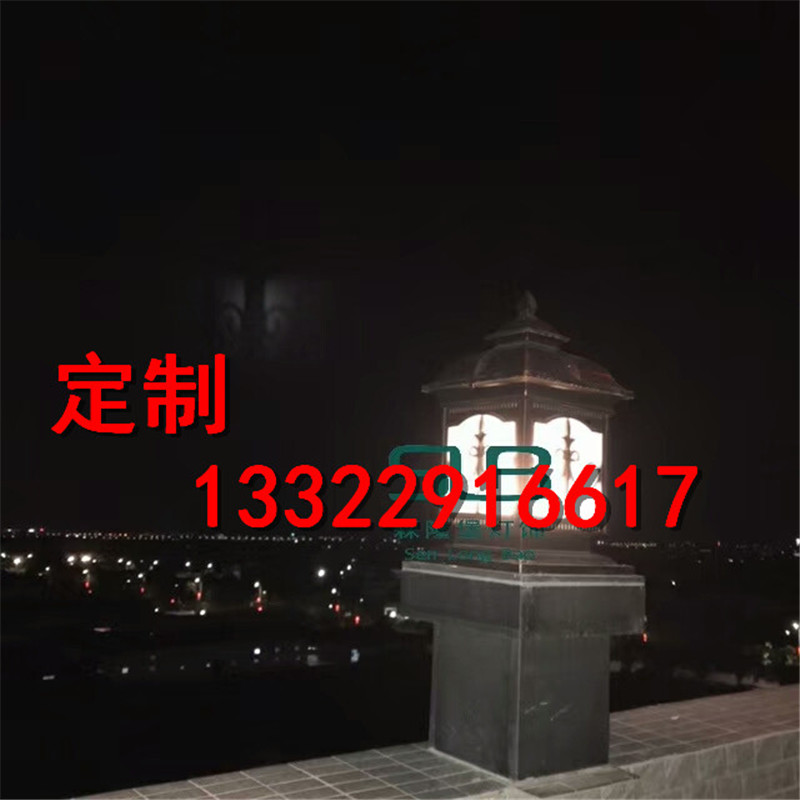 戶外柱頭燈圖片/戶外柱頭燈樣板圖 (2)
